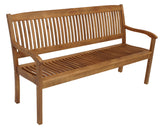 TPFGarden Gartenbank MENORCA 3-Sitzer aus Akazienholz